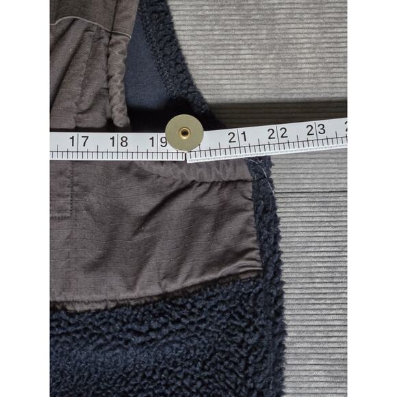 Mountain Khakis Acadian Sherpa Vest Jacket Navy Men's XL - Picture 3 of 10